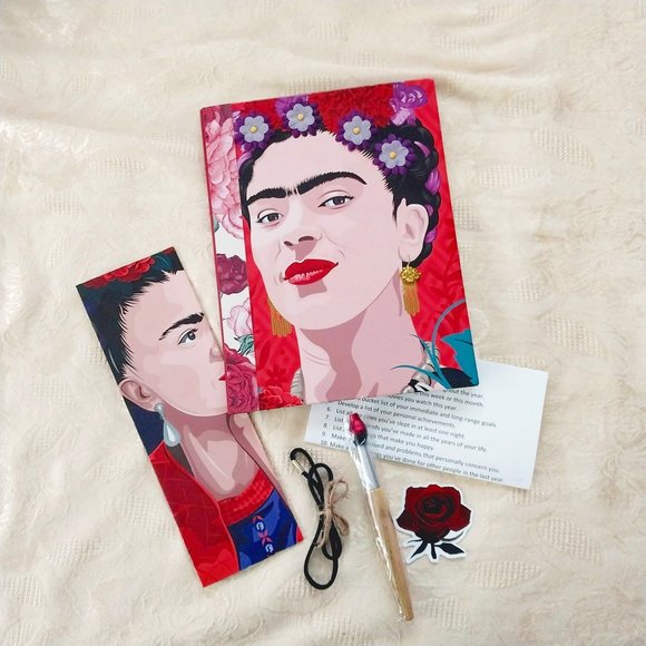 Hand Crafted Other - Frida Kahlo Journal Handmade One of a Kind